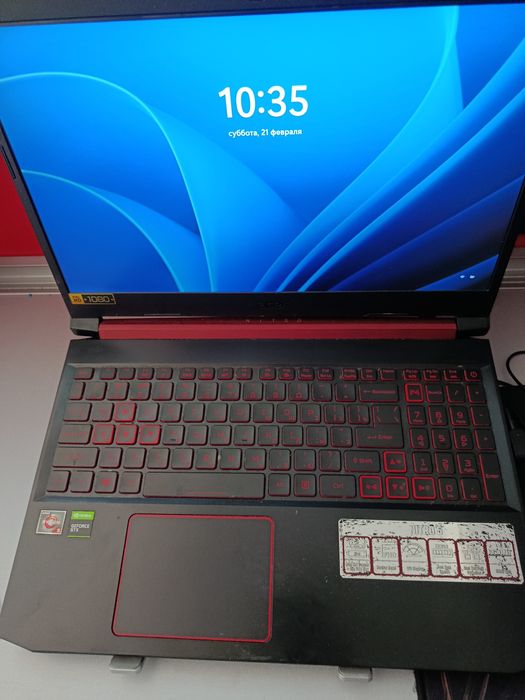 Ноутбук acer, nitro 5