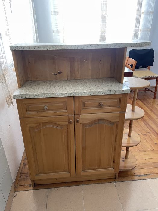 Продавам кухненски барплот от чам ръчна изработка