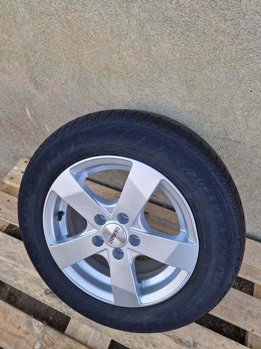 Rezerva janta 5x100 Skoda Fabia Vw Polo anvelopa 185 65 14