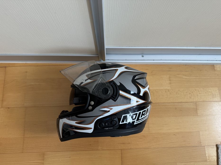 Casca moto 56 Nolan ncom intercom sistem comunicare inclus motocicleta