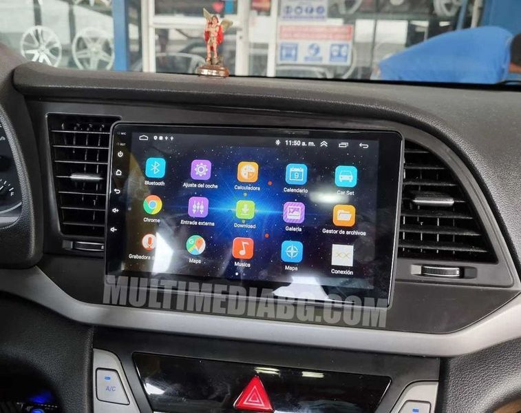 Hyundai Elantra 2016-2018 Мултимедия Навигация Android