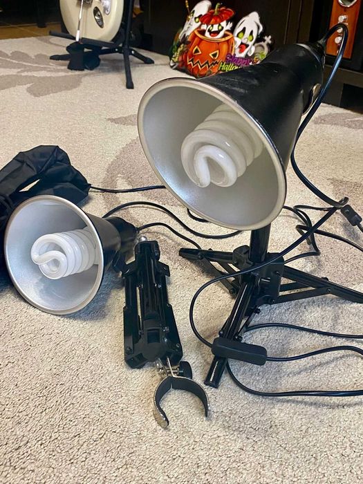 Kit 2 lampi Hakutaz VL 9017 pentru fotografie de produs