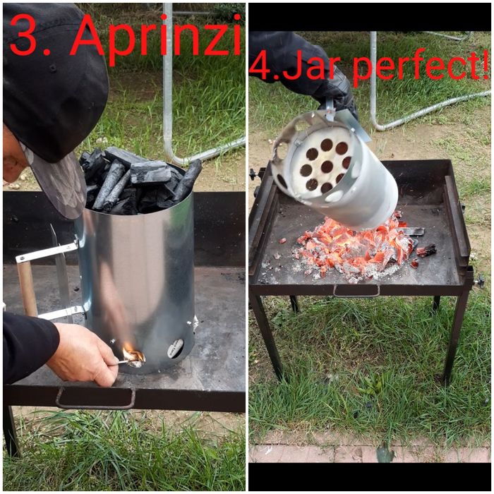 Mini-soba rachetă. Cea mai practică sobă rachetă. Pentru ceaun/ grătar