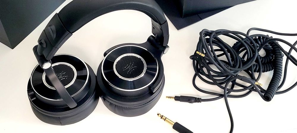 Căști profesionale de studio OneOdio Monitor 60 - Hi-Res Audio (Noi,  în cutie)