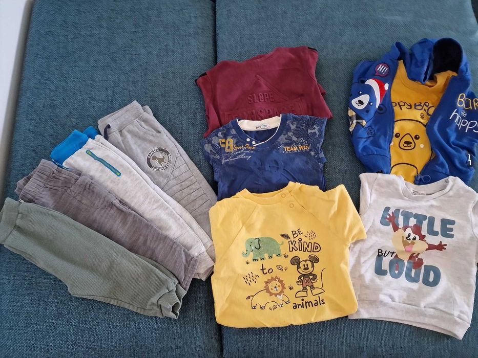 Лот от бебешки дрехи за момче - размер 80/86/92