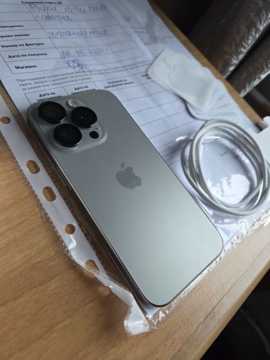 Като Нов Iphone 15 Pro Гаранция 92% Battery Health
