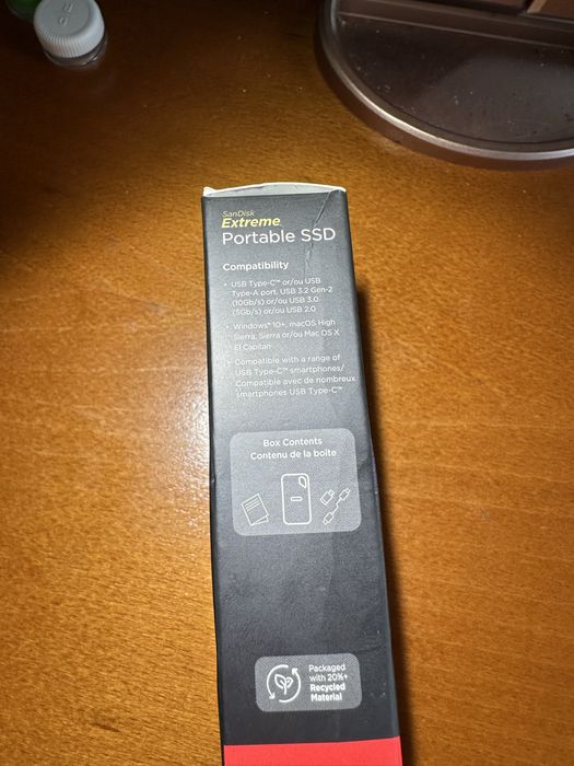 SANDISCK extreme 4TB portable ssd