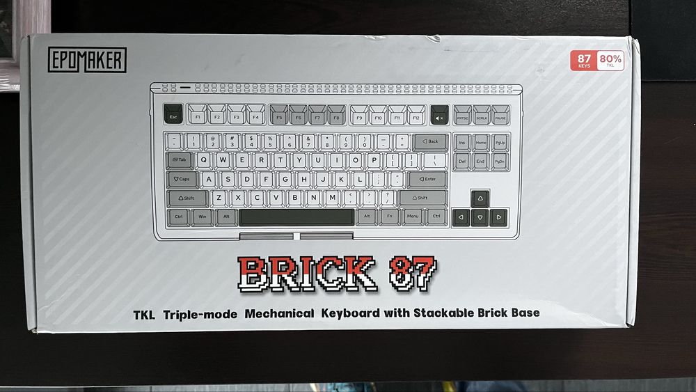 Механична клавиатура Epomaker Brick 87