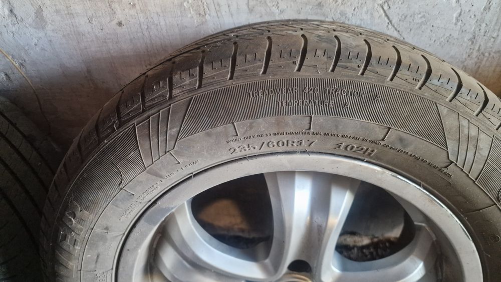 Шины летние с дисками