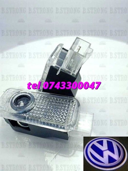 New Proiectoare Logo Model Volkswagen Passat Portiera - Lcd Led Laser (Emblema, Sigla, Holograma) ,reglabil Scula Montaj
