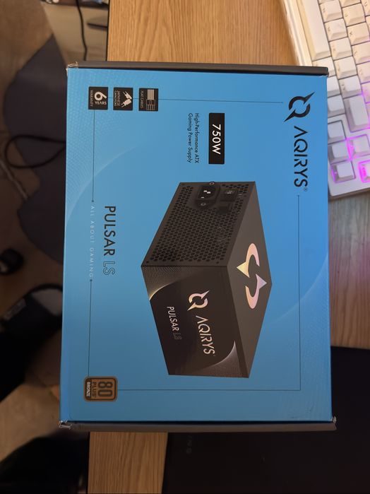 Sursa ATX PSU PC Aqirys 750W 80+ Bronze Pulsar LS