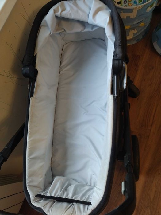 Коляска Joie Chrome Dlx, 2 в 1 прогулочный блок + люлька в отл. сост.