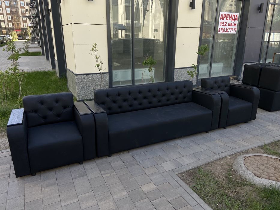 Диван ОФИСНЫЙ и кресла НОВЫЕ