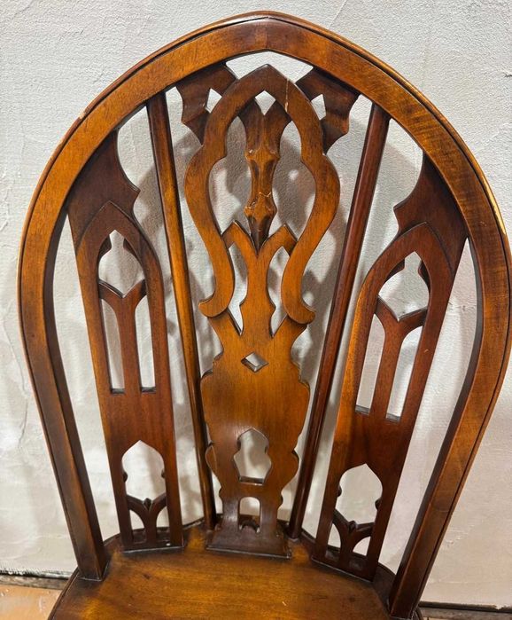 Scaun Theodore Alexander Stil Gotic Windsor; Scaun Lemn