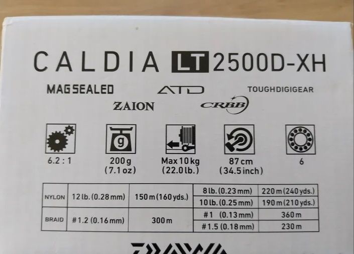Daiwa Caldia LT 2500D-XH