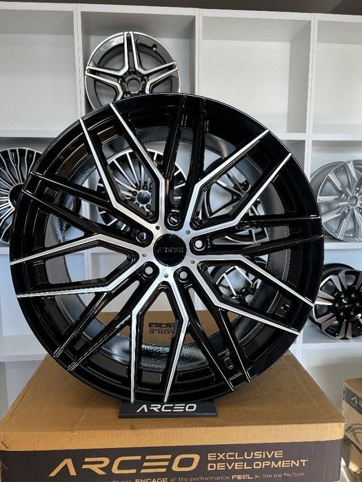 Jante R18 5x112 Arceo Valencia Noi Audi A3 A4 A5 A6 A7 A8 Q3 Q5 Q7 Mercedes C E S CLA CLS GLC GLE BMW G20 G30 F40 X1 X3 VW Golf Passat Tiguan