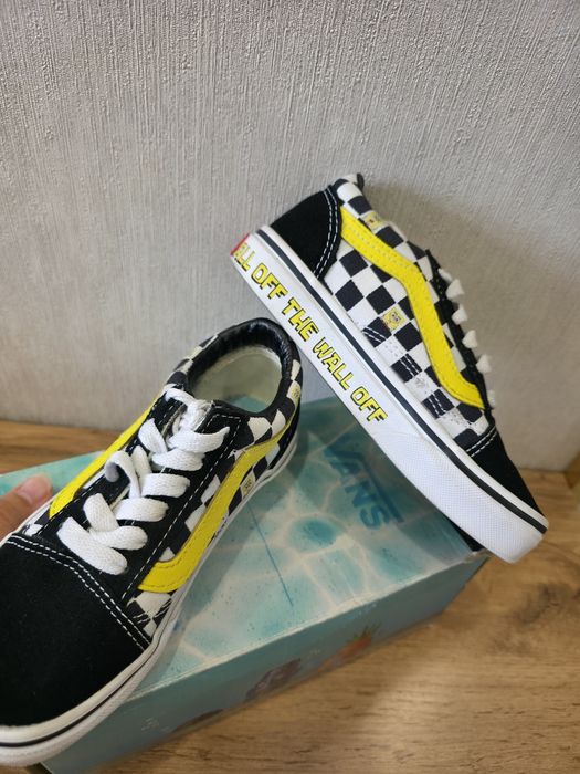 Кеды vans каллобарация спанч боб 30 размер