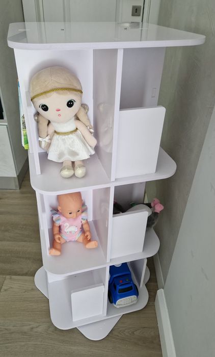 Raft biblioteca polita rotativa copii carti