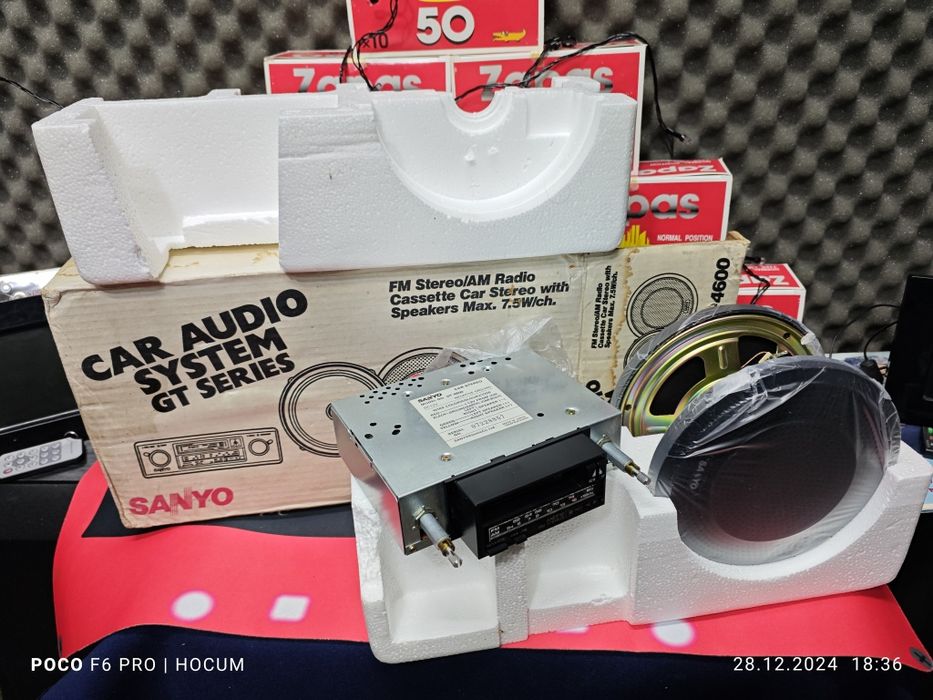 Магнитола Sanyo GT-4600 новая .