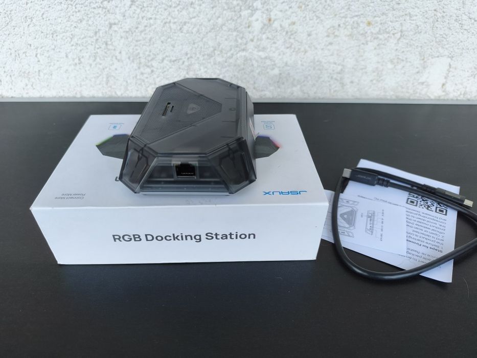 Statie de andocare JSAUX cu hub RGB HDMI 4K 120Hz 5Gbps HB1201S pentru Steam Deck