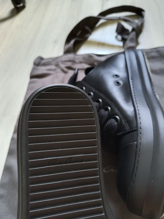 Rick Owens Ramones low leather 42