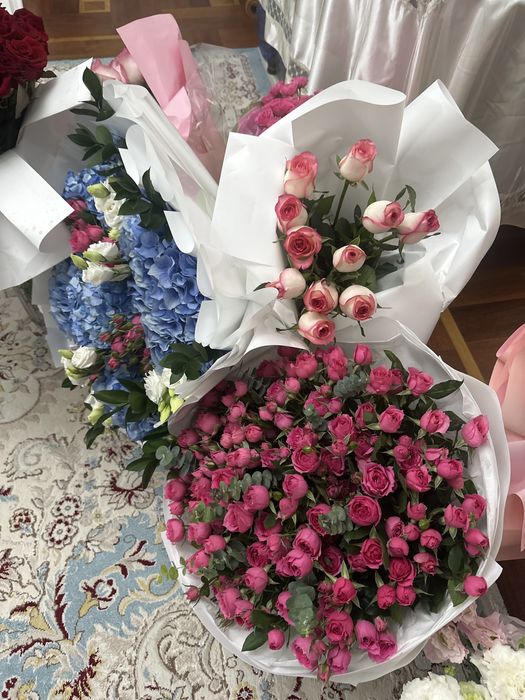 Цветы б/у купленные сегодня