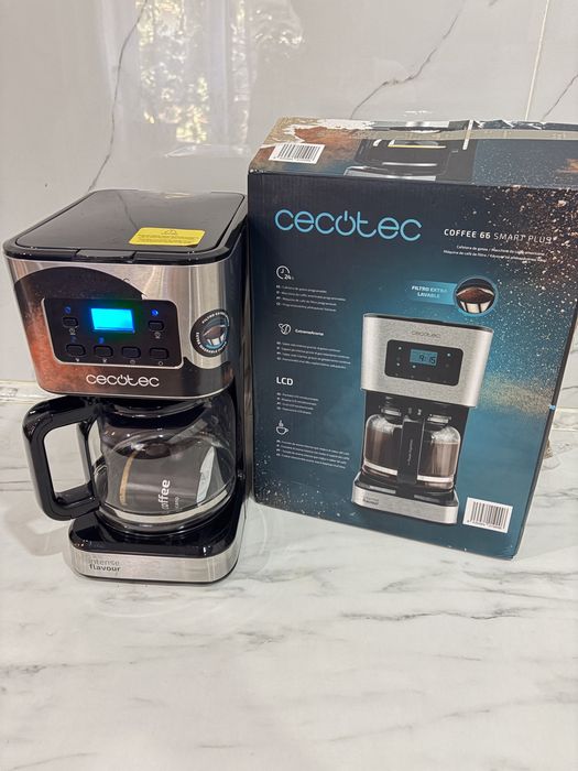 Cafetieră digitală programabilă Cecotec Coffee 66 Smart Plus - ca nouă
