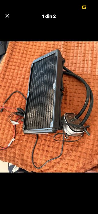 Cooler EWGA RGB Cooler racire cu pompa de apa fire prelungite function