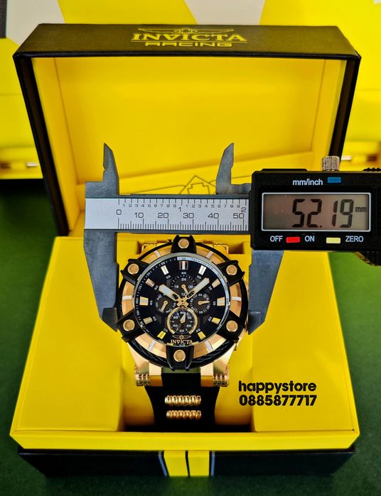 INVICTA Gunmetal Gold light 52 mm