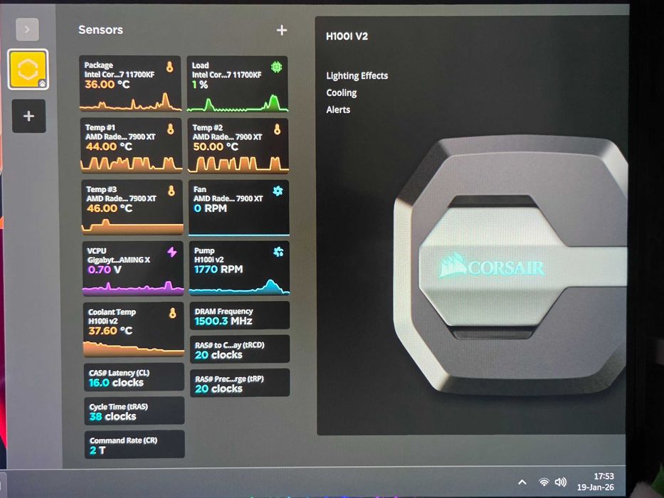 Kit gaming placă de bază Gigabyte Z590 GAMING X și procesor i7-11700KF