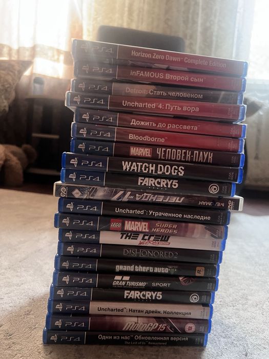 Диски на playstation 4