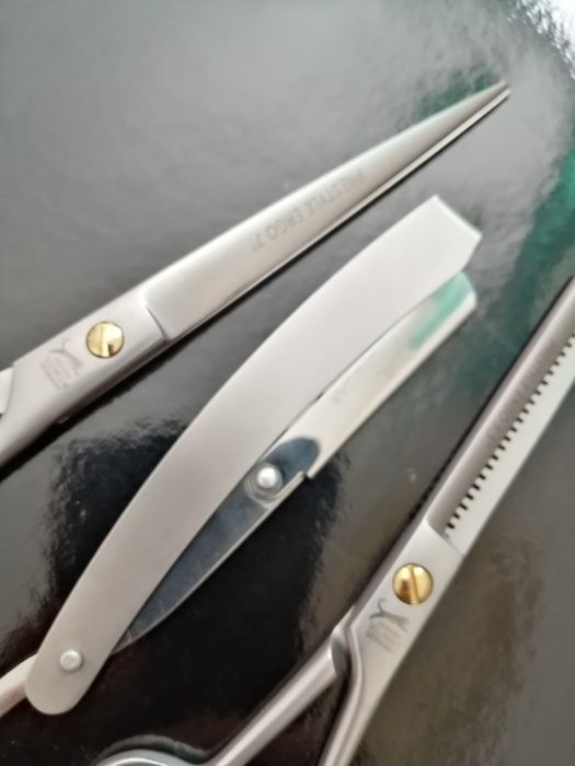 set foarfeci profesionale jaguar tuns filat brici 7