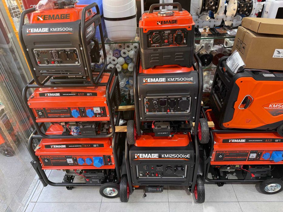 Безшумный генератор движок 5 кВт  Generator 220W