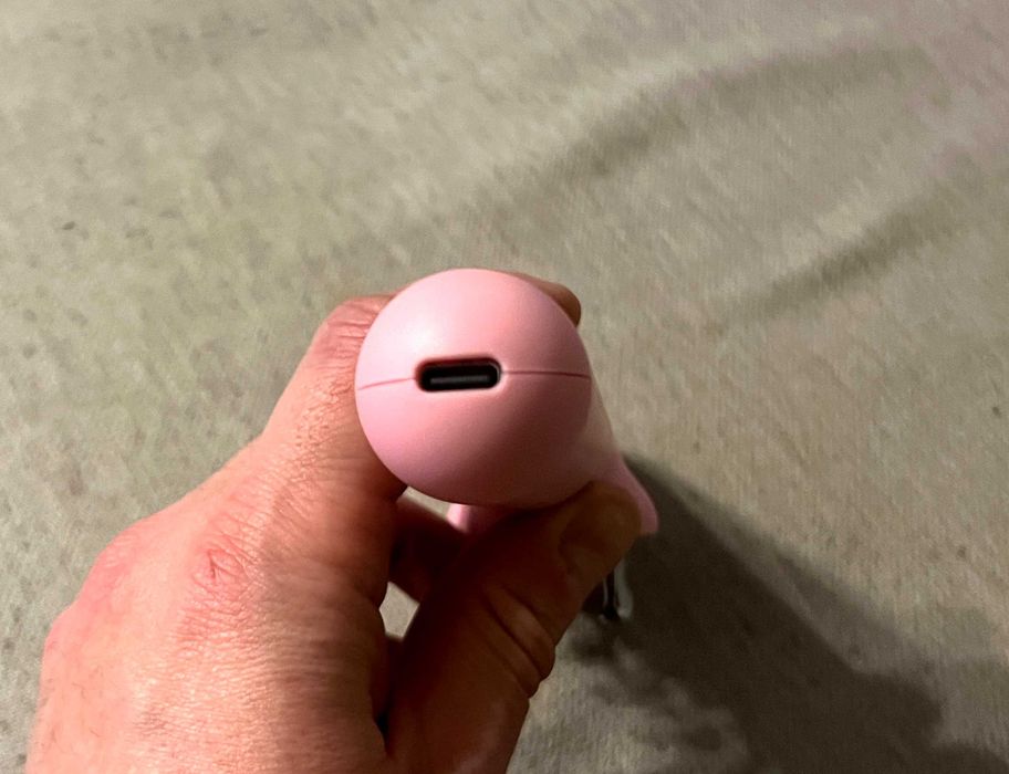 Aparat masaj facial EMS microcurent LED rosu JMMG