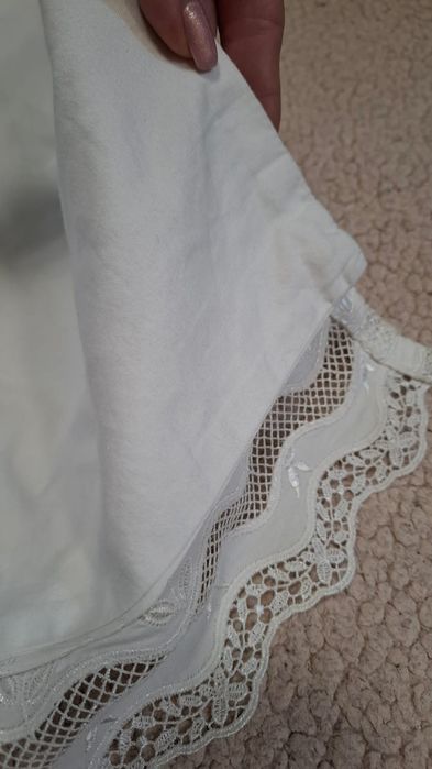 Очень красивое одеялко для выписки или на крестины.