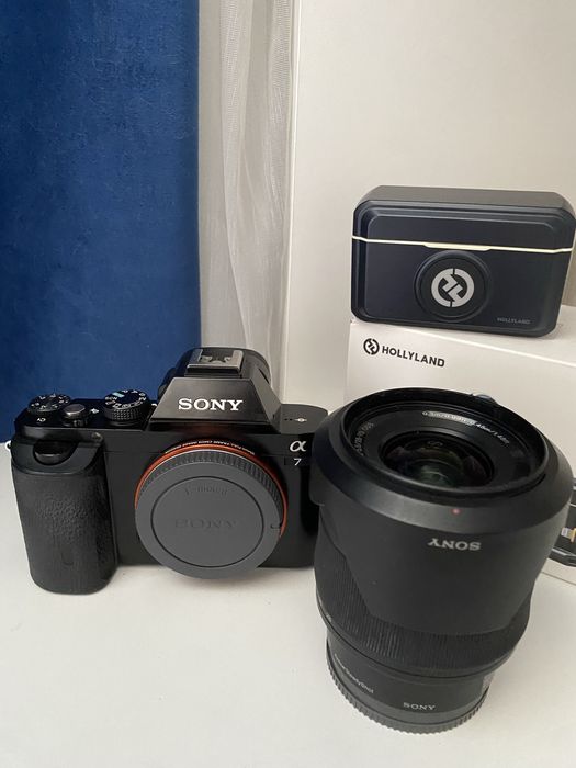 Sony a7+ hollyland lark m2