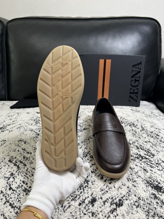 Mocasini Zegna , calitate premium , pe comanda , noi , 44
