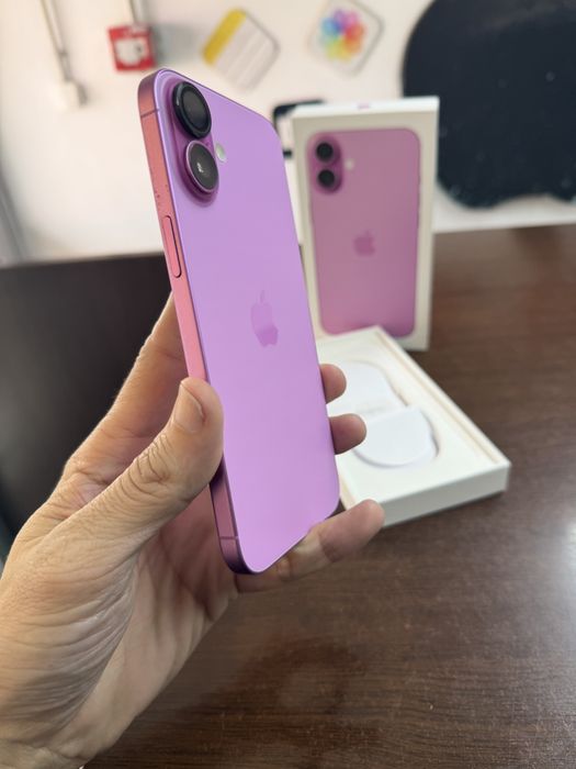 Vand Iphone 16 Plus 128Gb pink Full box