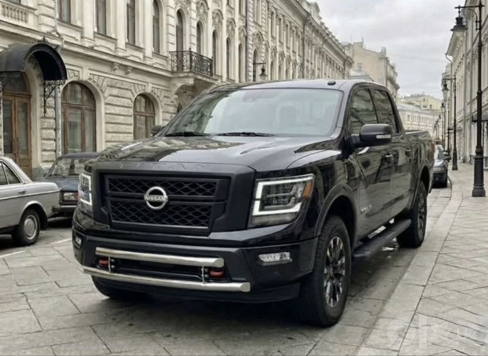 Защита бампера Lincoln Navigator Nissan Titan