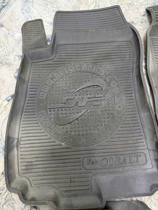 Корейские резиновые полики в кобальт