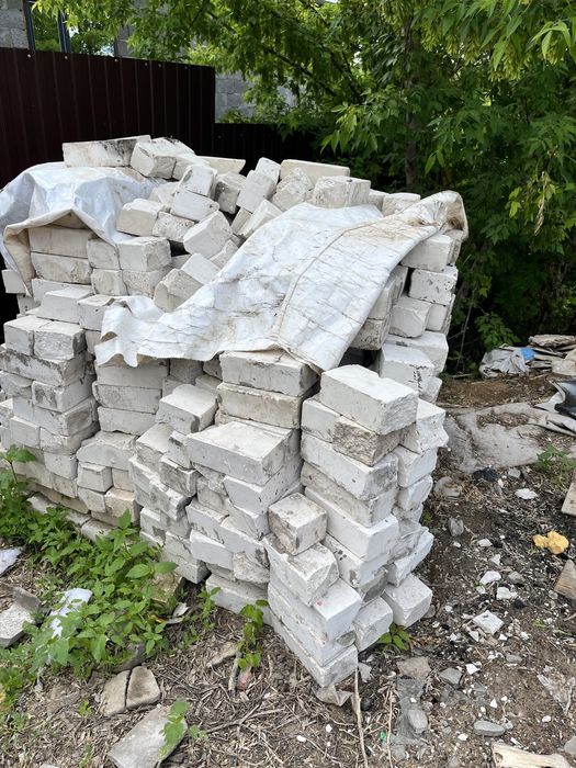 Силикатный кирпич бу