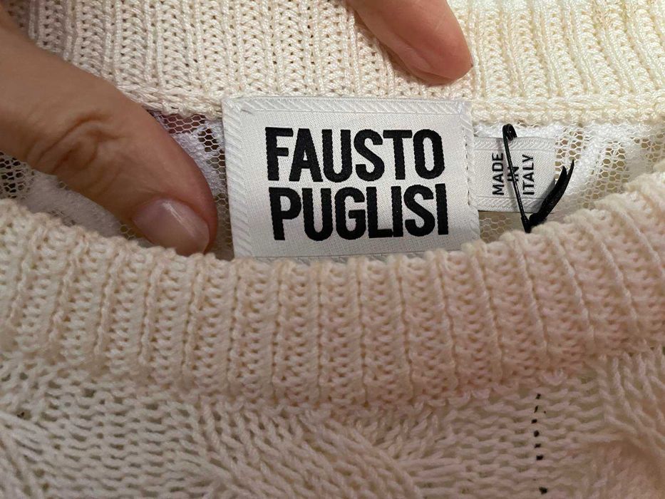 FAUSTO PUGLISI дантелена блуза НОВА с етикети