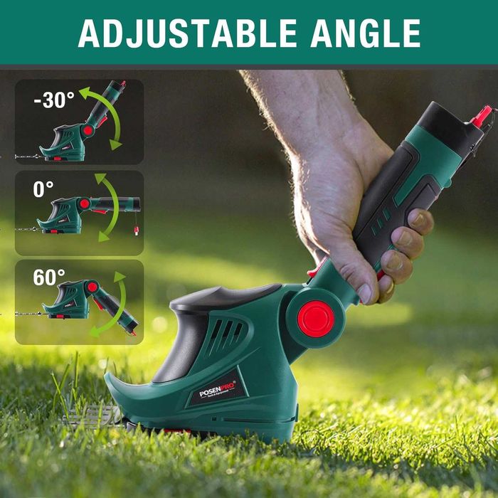 Foarfeca electrica iarba- gard viu, cu Acumulator, REDUS de la 260RON