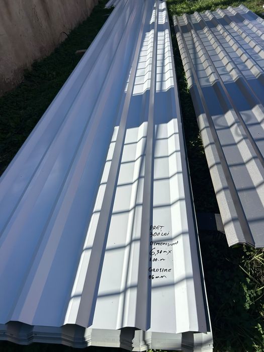 Vand tabla 06 mm cuta h 35 lungime 6,30 m x 1 m pret 250 lei /bucata