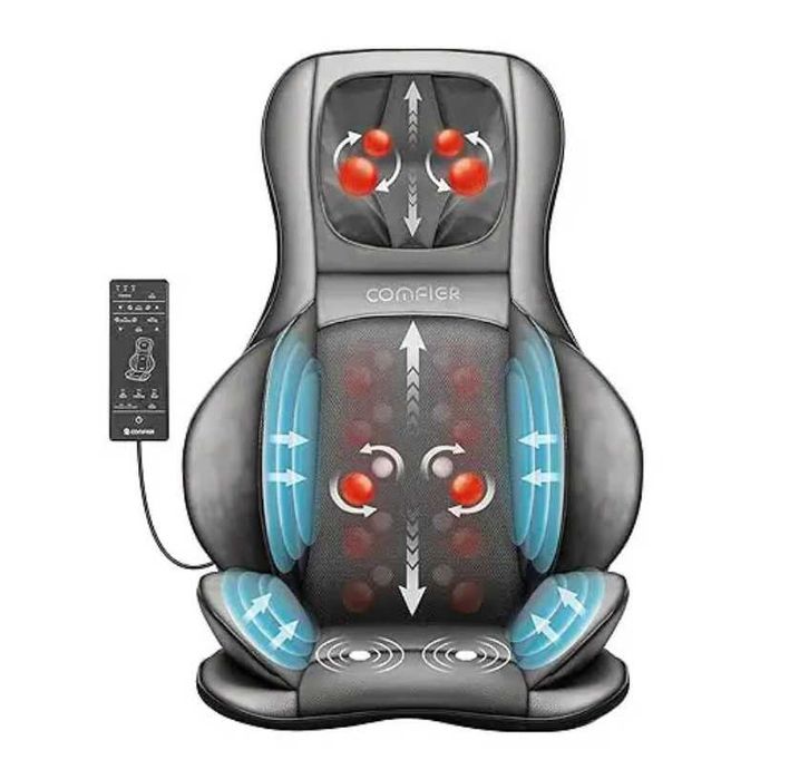 Масажор за врат и гръб COMFIER (Shiatsu + нагряване)