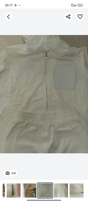 Set pantaloni bluza cu fermoar loewe