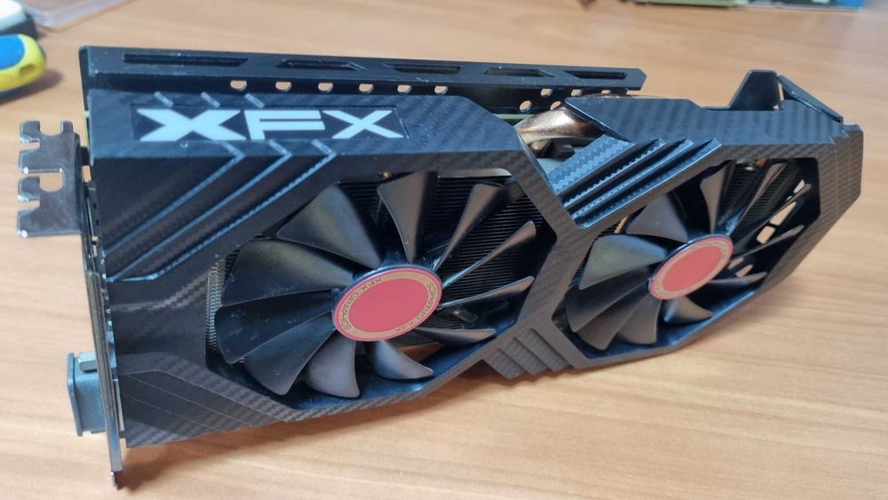 Placa video Gamer XFX Radeon RX580 8Gb GDDR5
