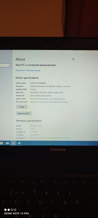 Vând leptop Toshiba satellite C660-2QW