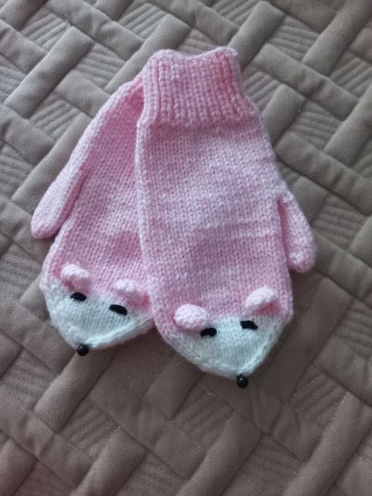 Детские варежки.