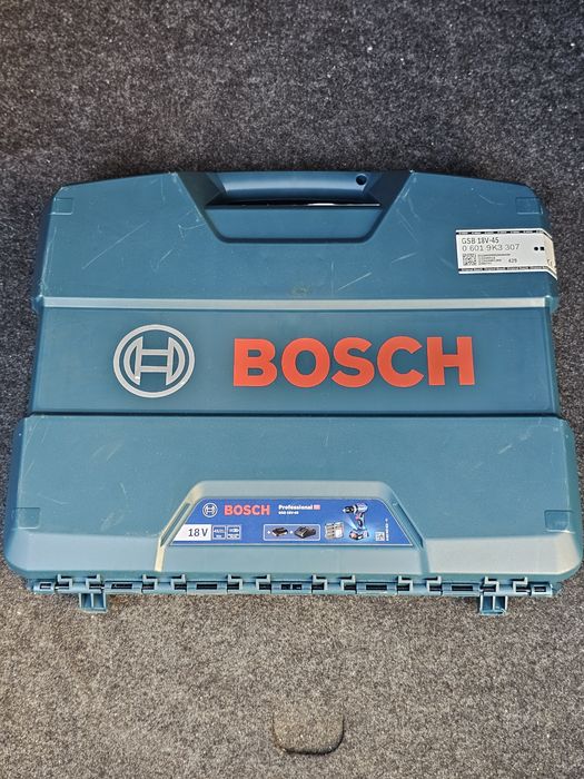 Bosch Burghiu GSB 18V-45 Professional 18V 2x Li-Ion 3.0Ah in L-BOXX Ne